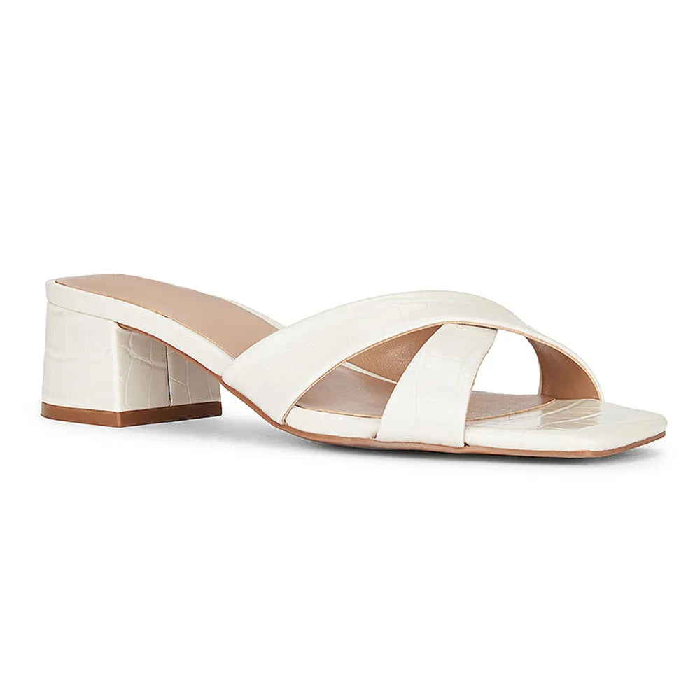 Freya - Block Chunky Heel Classic Sandal