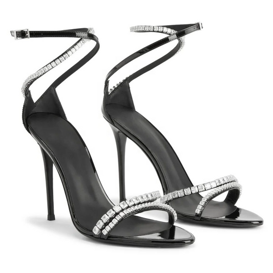 Catalina - Rhinestone Stiletto Heeled Sandal