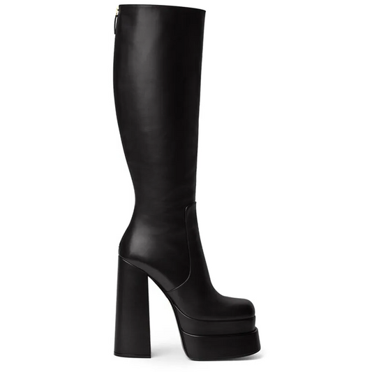 Daphne - Ultra Chunky Platform Knee High Boot