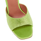 Alyssa - Rhinestone Studded Wedge Heel Sandal