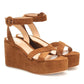 Darla - Round Toe Buckled Wedge Heel