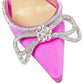 Valerie - Crystal Embellished Bow  High Heel Sandal