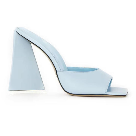 Cleo - Comfortable Chunky Mule Sandal