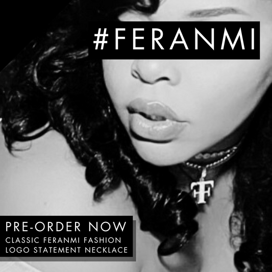 Pre-Order Signature Feranmi Fashion Logo Statement Necklace